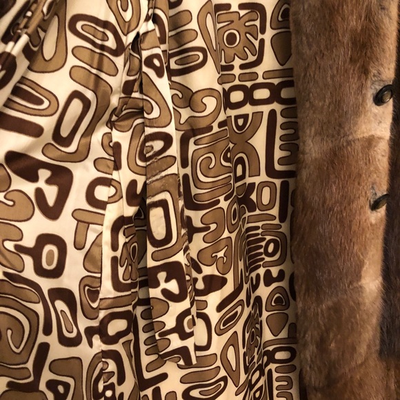 Mink Fur Long Coat - Picture 9 of 11